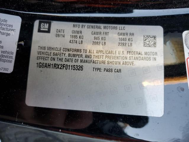 2015 CADILLAC ATS LUXURY - 1G6AH1RX2F0115326