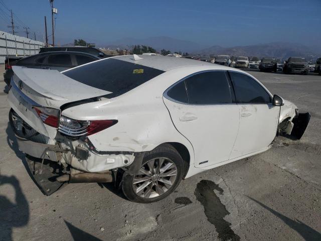 LEXUS ES 300H 2013 white sedan 4d hybrid engine JTHBW1GG7D2014891 photo #4