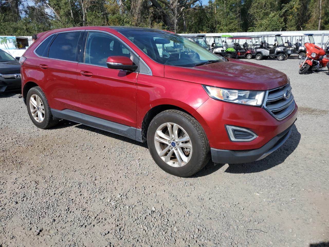 Lot #3030219135 2015 FORD EDGE SEL