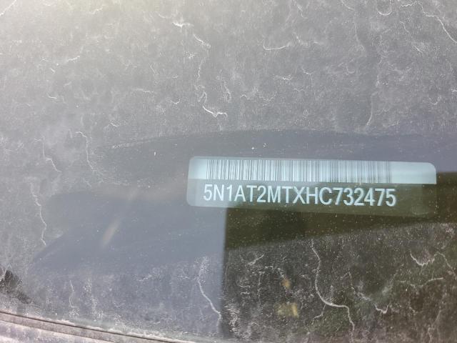 2017 NISSAN ROGUE S - 5N1AT2MTXHC732475
