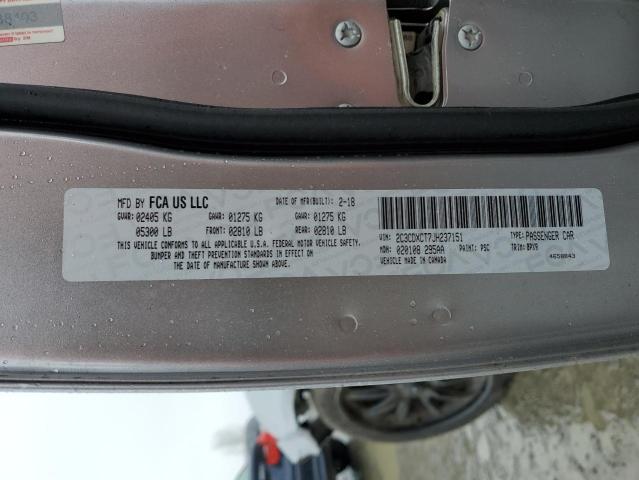 2018 DODGE CHARGER R/ 2C3CDXCT7JH237151