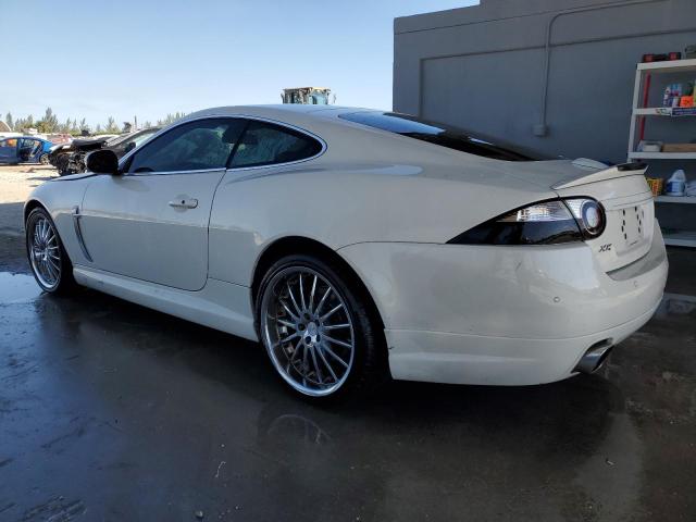 JAGUAR XK 2008 white  gas SAJWA43B185B22770 photo #3