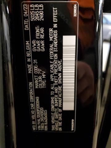 2023 VOLVO XC40 ULTIM YV4L12UX0P2093949