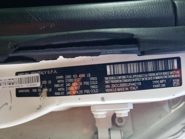 2018 JEEP RENEGADE L - ZACCJBBB5JPH42118