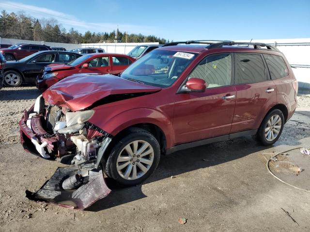 SUBARU FORESTER L 2011 red  gas JF2SHBEC9BH733069 photo #1