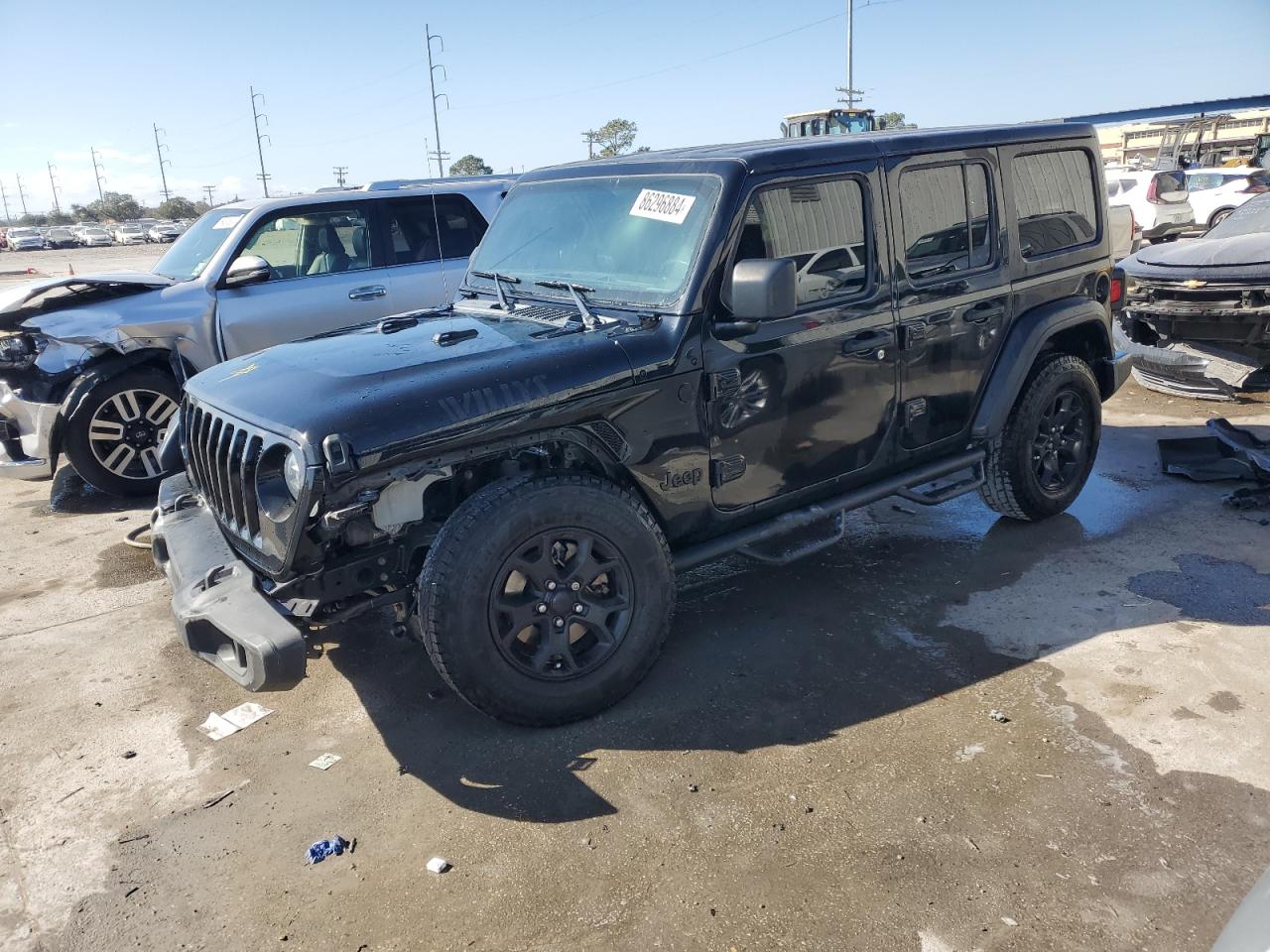  Salvage Jeep Wrangler