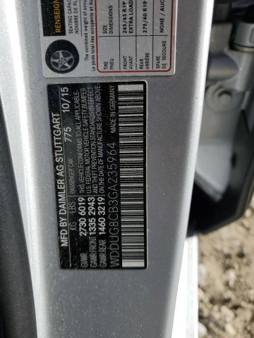 2016 MERCEDES-BENZ S 550 - WDDUG8CB3GA235964