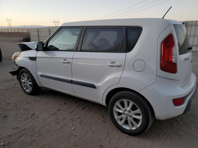 KIA SOUL + 2013 white 4dr spor gas KNDJT2A6XD7535280 photo #3