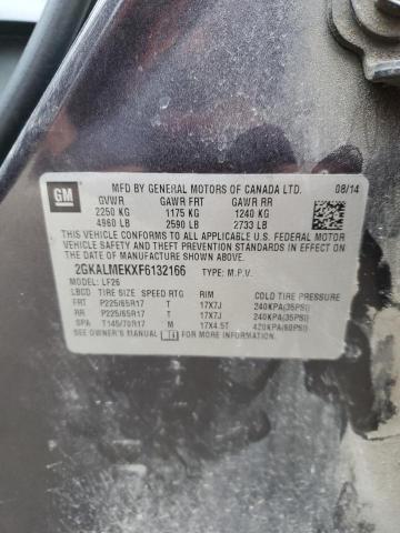 2015 GMC TERRAIN SL - 2GKALMEKXF6132166