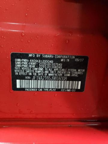 2018 SUBARU WRX STI LI - JF1VA2T65J9816008