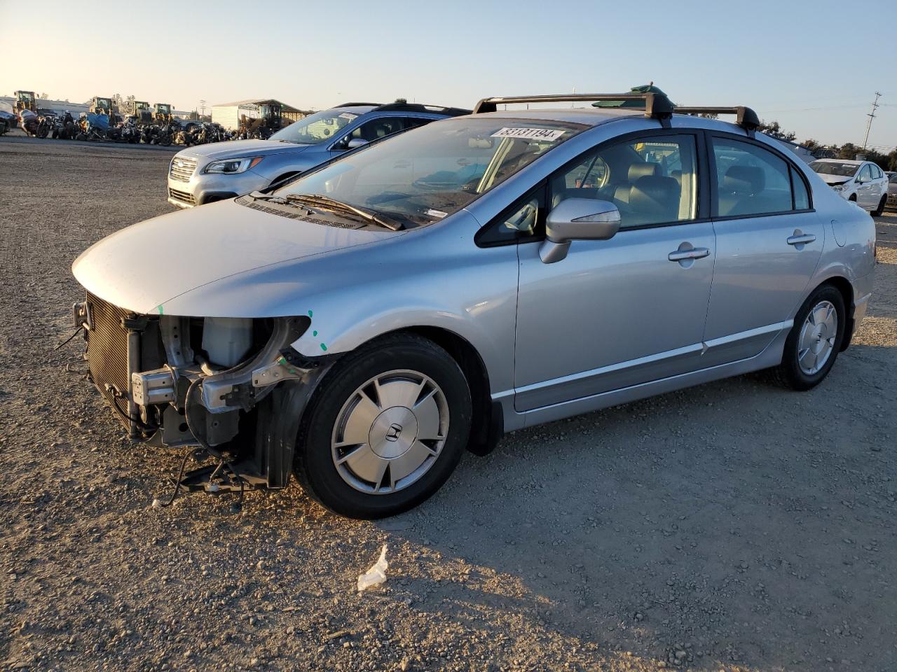 Lot #3024191802 2008 HONDA CIVIC HYBR