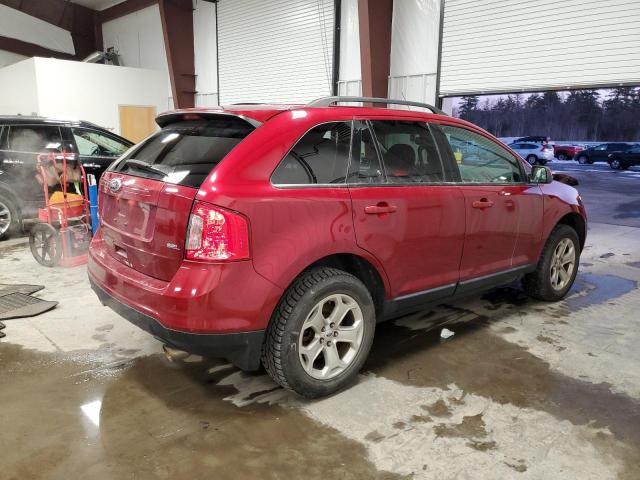 FORD EDGE SEL 2013 red 4dr spor gas 2FMDK3JC3DBC90921 photo #4