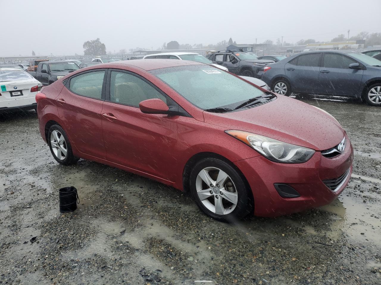 Lot #3033557106 2013 HYUNDAI ELANTRA GL