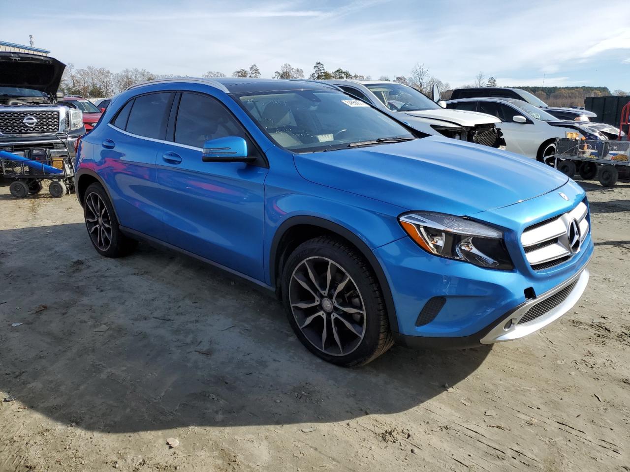 Lot #3028378808 2015 MERCEDES-BENZ GLA 250 4M