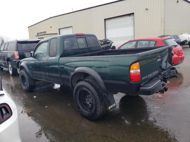 TOYOTA TACOMA XTR 2003 green  gas 5TEWN72N13Z161300 photo #3