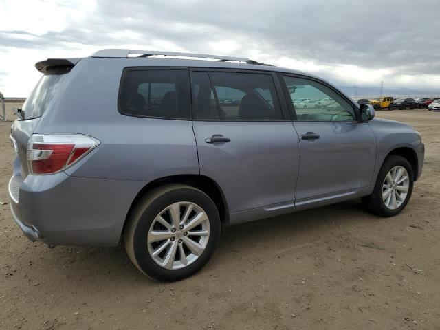 TOYOTA HIGHLANDER 2009 gray  hybrid engine JTEEW44A192037389 photo #4