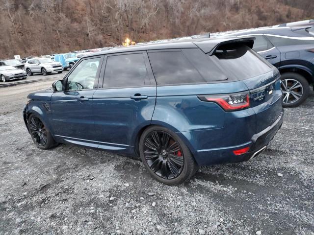 LAND ROVER RANGE ROVE 2022 blue  gas SALWR2SEXNA205758 photo #3