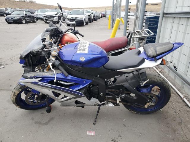 YAMAHA YZFR6 2015 blue  gas JYARJ16E9FA033025 photo #4