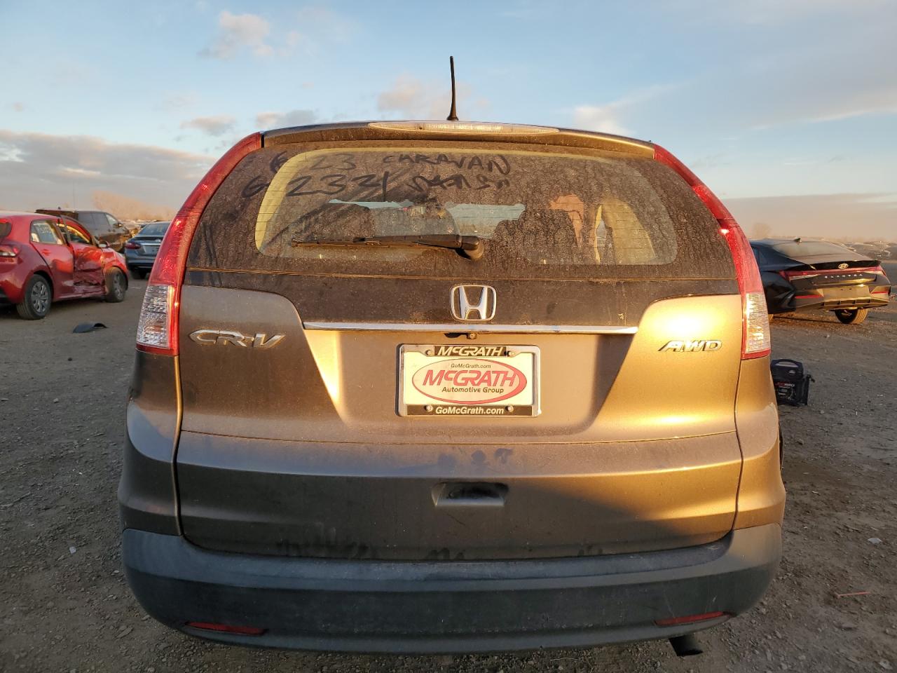 Lot #3031291712 2014 HONDA CR-V LX