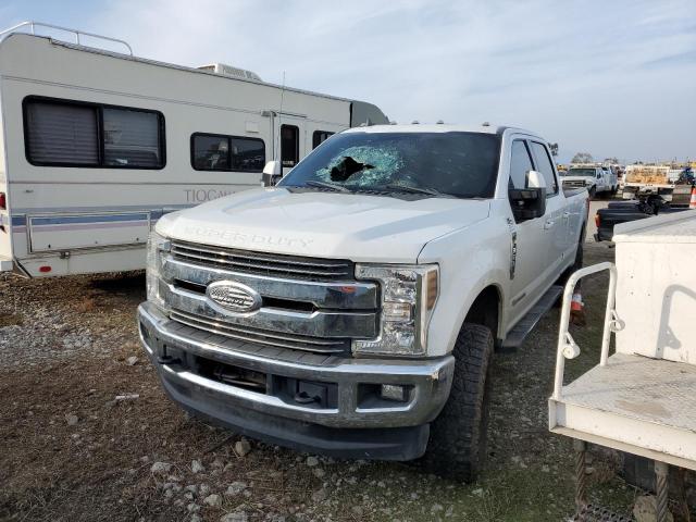 FORD F350 SUPER 2019 white  diesel 1FT8W3BT1KED66646 photo #1