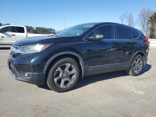 HONDA CR-V EXL 2018 black  gas 5J6RW1H81JA006353 photo #1