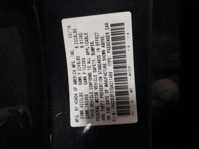 2016 HONDA ACCORD LX - 1HGCR2F37GA211489