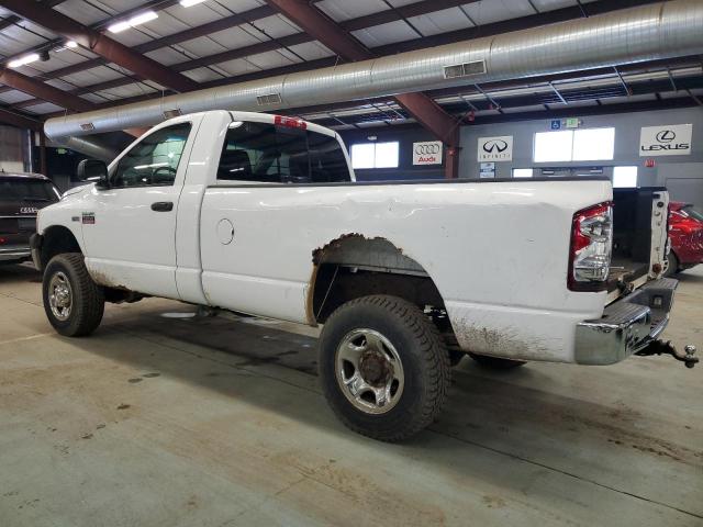 DODGE RAM 2500 2009 white pickup gas 3D7KS26T39G509532 photo #3