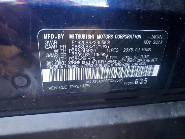 VIN JA4J3VA88RZ028595 2024 MITSUBISHI OUTLANDER no.13