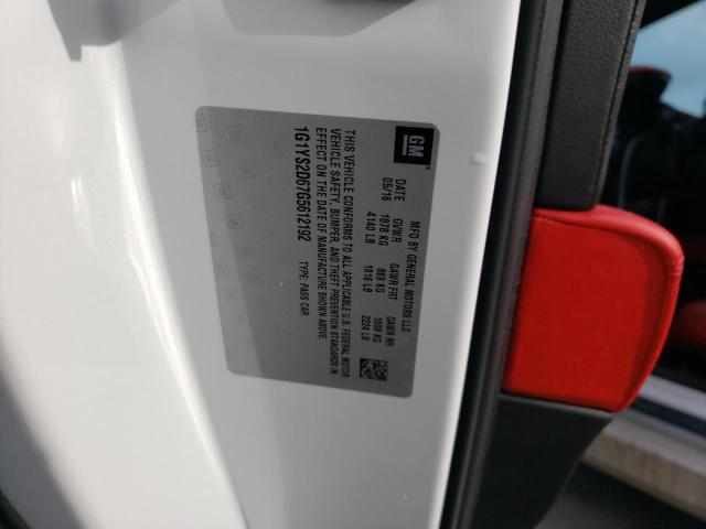 2016 CHEVROLET CORVETTE Z - 1G1YS2D67G5612192