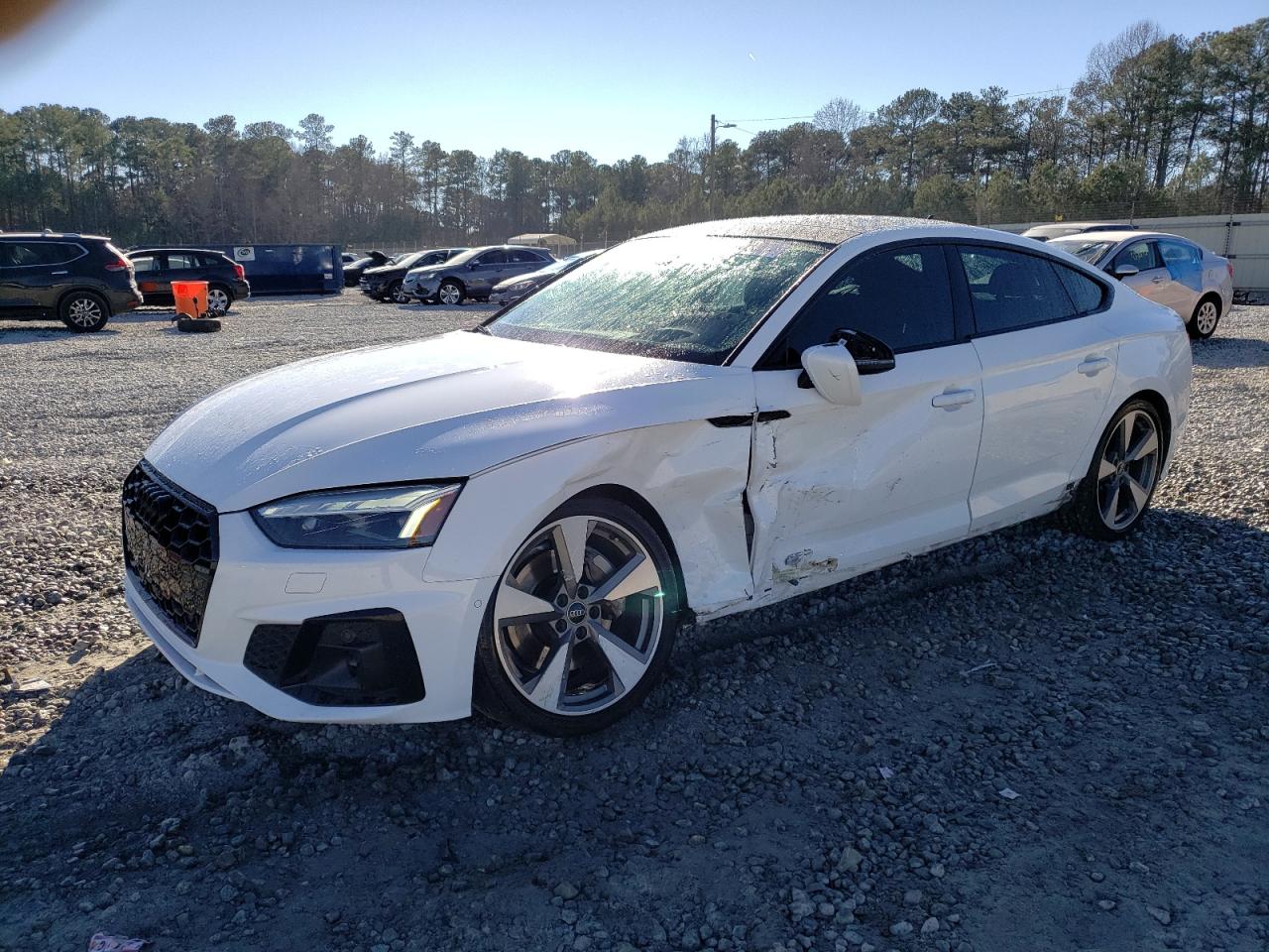 Lot #3033347849 2021 AUDI A5 PRESTIG