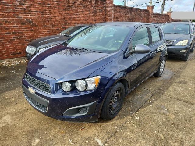 CHEVROLET SONIC LS 2015 blue hatchbac gas 1G1JA6SH1F4168473 photo #3