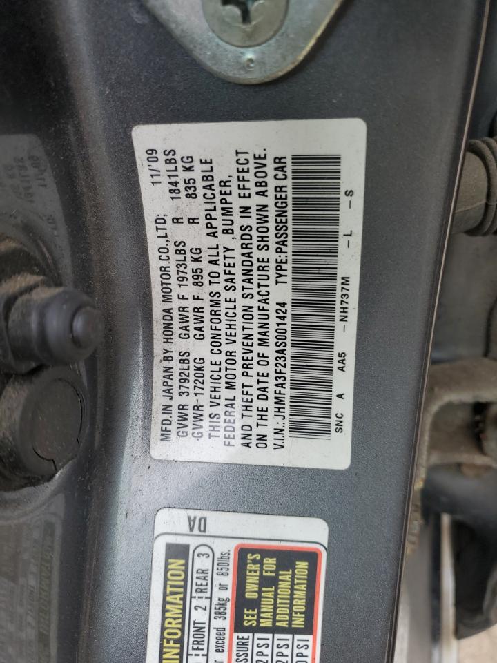 Lot #3028331791 2010 HONDA CIVIC HYBR