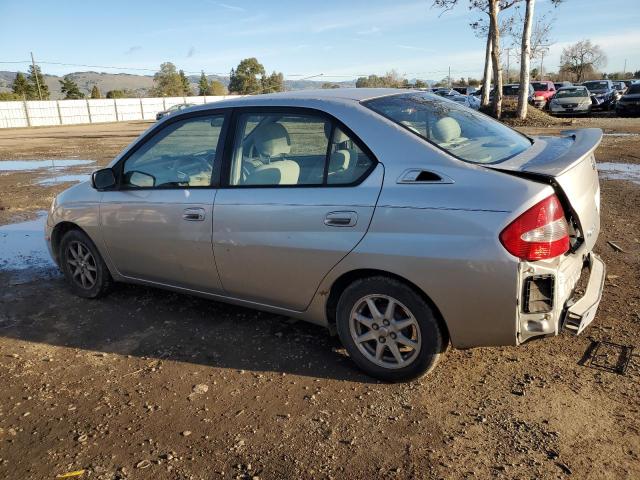 TOYOTA PRIUS HYBR 2001 silver sedan 4d hybrid engine JT2BK12U310023128 photo #3