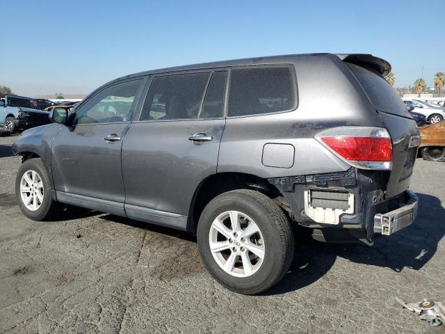 TOYOTA HIGHLANDER 2012 gray  gas 5TDZA3EH4CS027949 photo #3