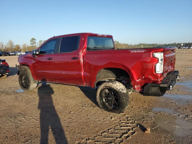 CHEVROLET SILVERADO 2021 burgundy  gas 3GCPYFEDXMG228563 photo #3