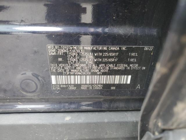 2022 TOYOTA RAV4 XLE - 2T3P1RFV6NW296308