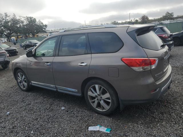 NISSAN PATHFINDER 2014 tan  gas 5N1AR2MN3EC621214 photo #3