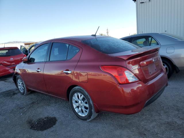 NISSAN VERSA S 2018 burgundy  gas 3N1CN7AP0JL807354 photo #3