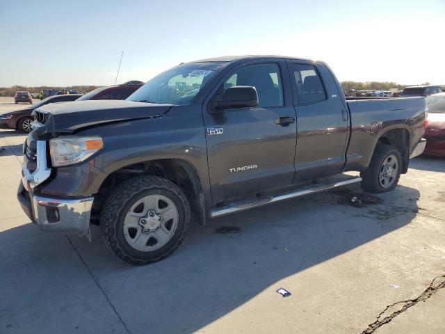 TOYOTA TUNDRA DOU 2014 gray crew pic gas 5TFUY5F17EX324147 photo #1