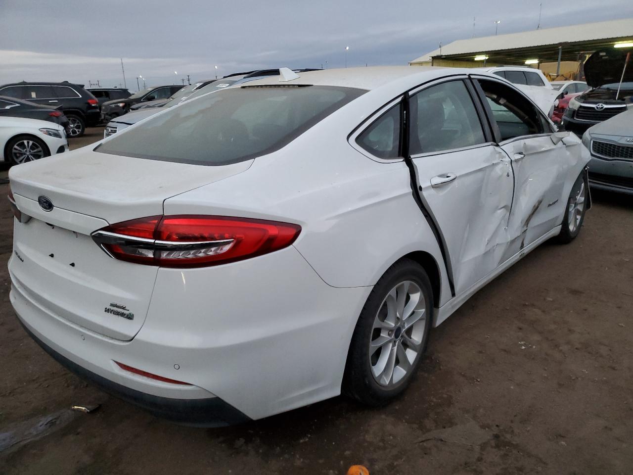 Lot #3033492087 2019 FORD FUSION SEL