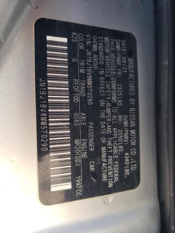 2021 NISSAN ROGUE SPOR - JN1BJ1BV8MW570290