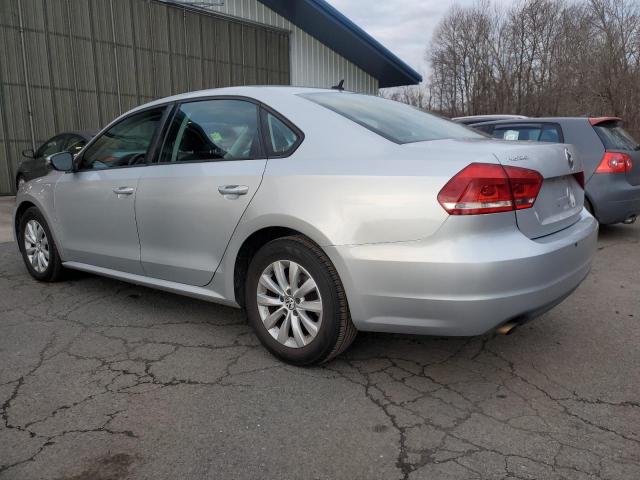 VOLKSWAGEN PASSAT S 2012 silver sedan 4d gas 1VWAP7A38CC026170 photo #3