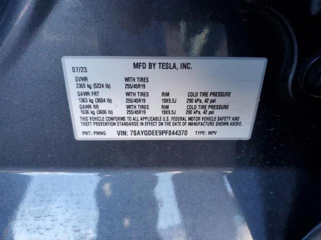 2023 TESLA MODEL Y - 7SAYGDEE9PF844370