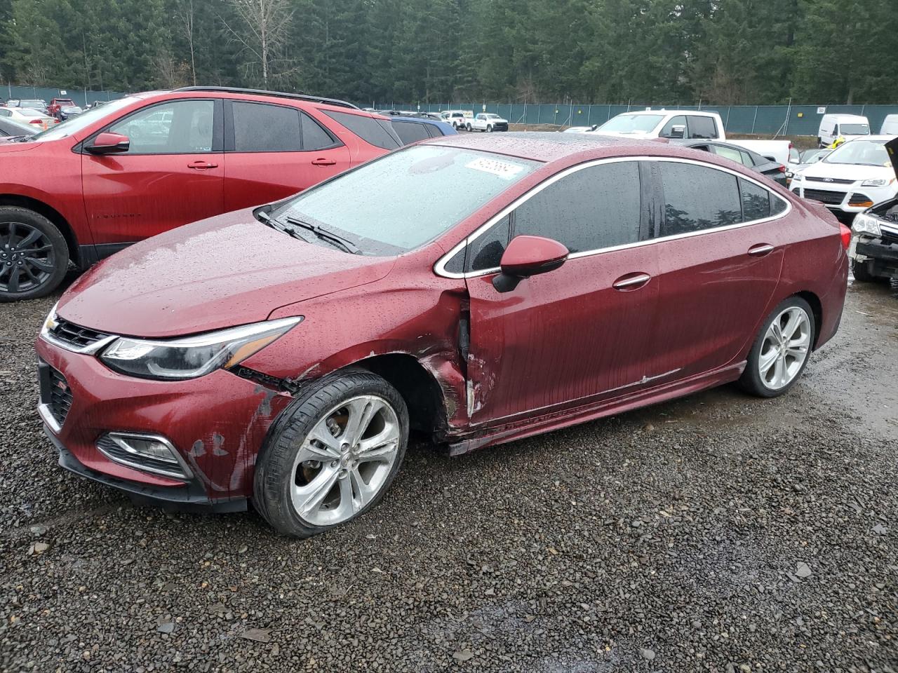 Lot #3033485114 2016 CHEVROLET CRUZE PREM