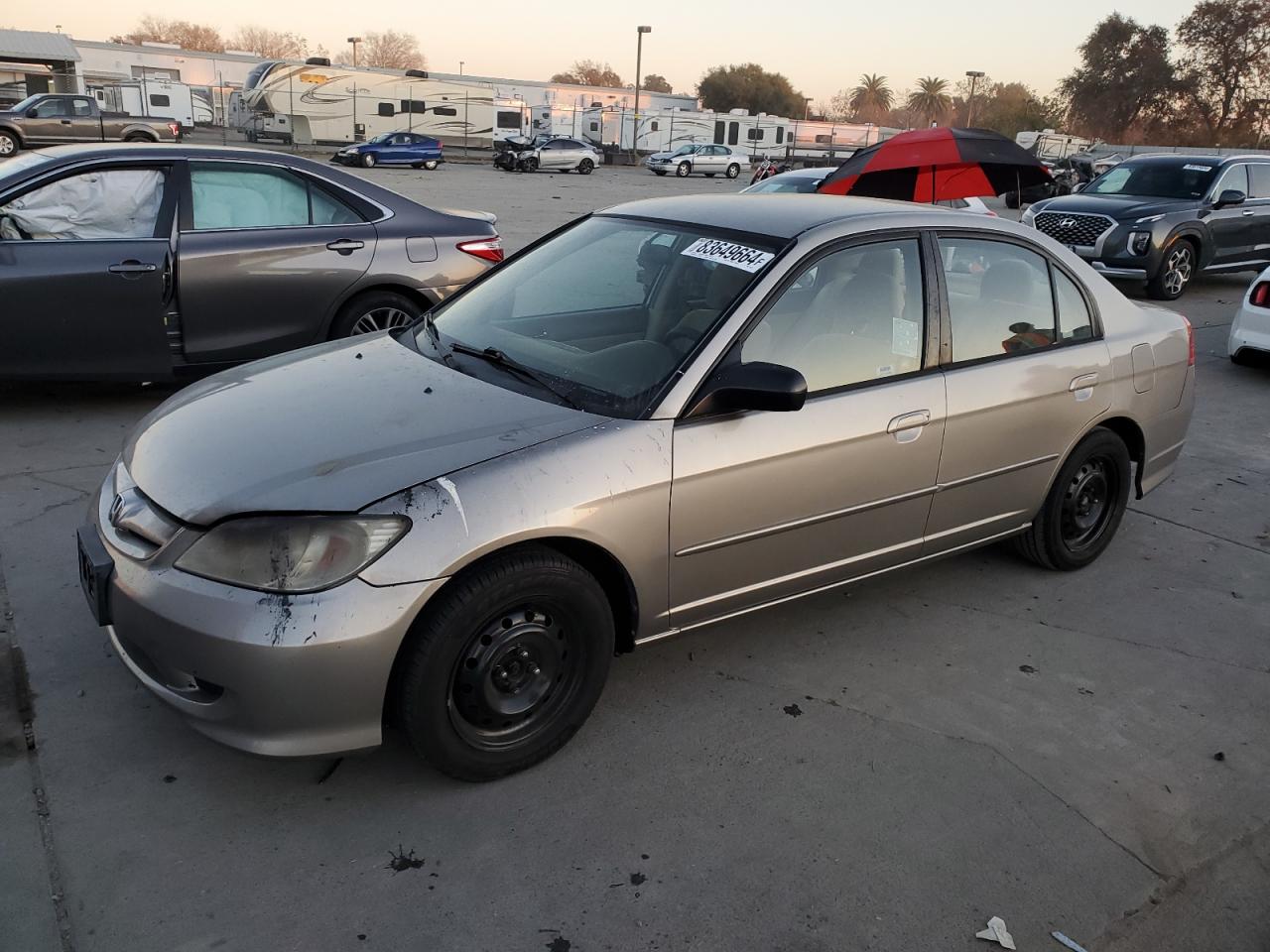 Lot #3051500071 2004 HONDA CIVIC LX