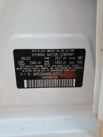 2022 HYUNDAI ACCENT SE - 3KPC24A68NE183521