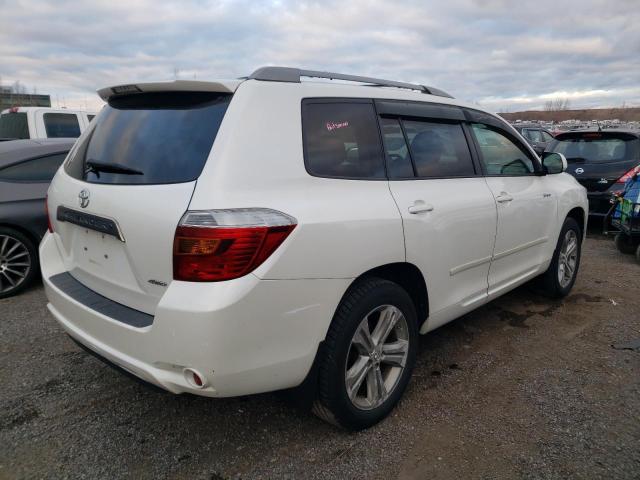 Vin: 5tdek3eh0as034406, lot: 81352684, toyota highlander sport 20103