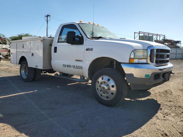 FORD F450 SUPER 2003 white chassis diesel 1FDXF46P53EB78126 photo #1