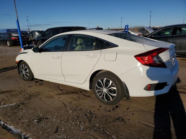 HONDA CIVIC LX 2016 white  gas 19XFC2F58GE083503 photo #3