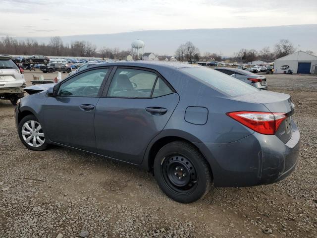 TOYOTA COROLLA L 2016 gray  gas 2T1BURHEXGC600333 photo #3